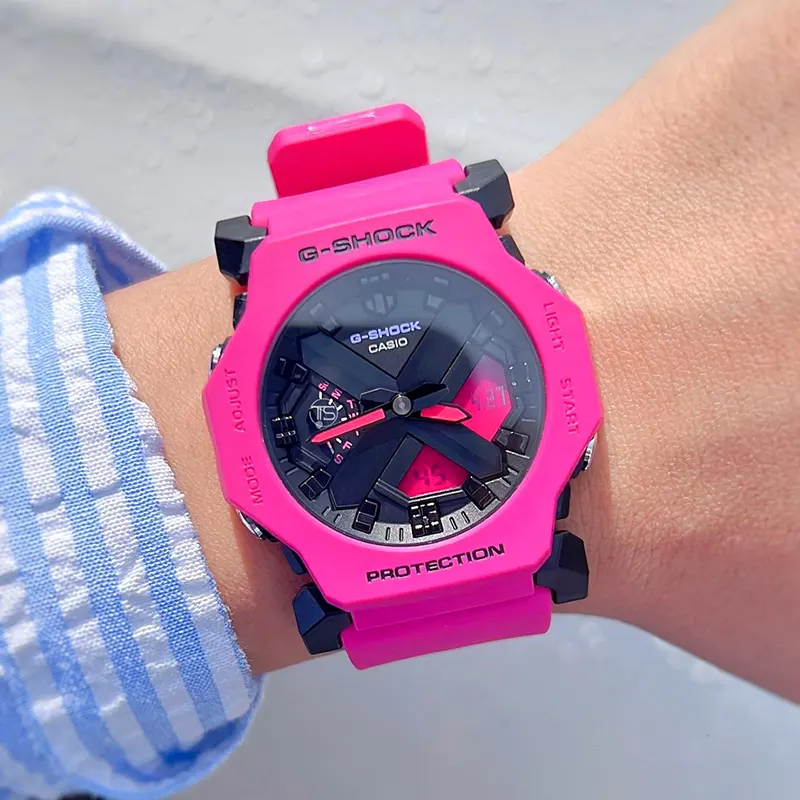 Casio G-Shock Vibrant Pink Combination Men's Watch- GA-2300-4A